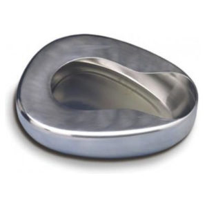 ADULT BED PAN STAINLESS STEEL.