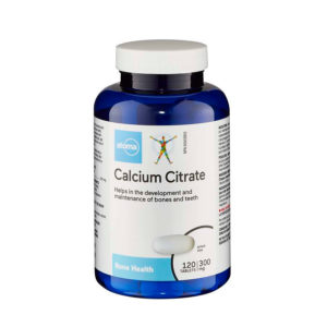 ATOMA CALCIUM CITRATE 300MG - 120 TABLETS
