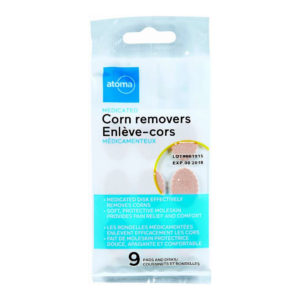ATOMA CORN REMOVERS MEDICATED -PACK OF 9