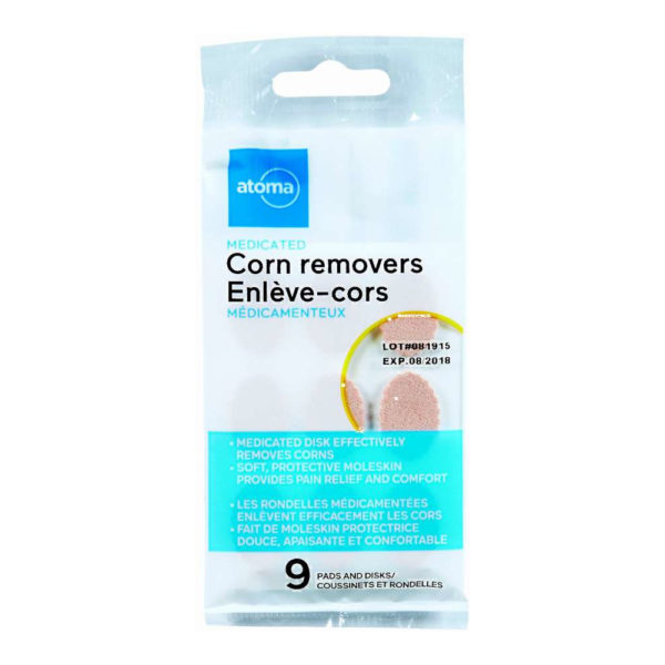 ATOMA CORN REM MED 9