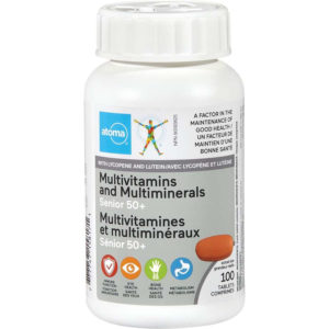 ATOMA MULTIVITAMINS & MINERALS FOR WOMEN 50+ - 90 TABLETS