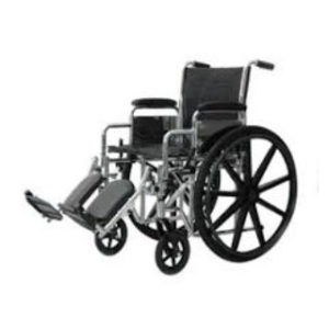 STANDARD DX WHEELCHAIR, 18IN, FIXED ARM