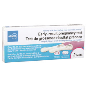 ATOMA EARLY-RESULT PREGNANCY TEST - 2 TESTS
