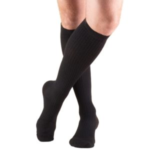 Knee High Casual Cushion Foot / Men's Socks (15-20 MMHG)