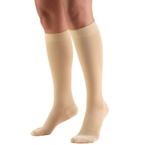Knee High Stockings Unisex - Beige