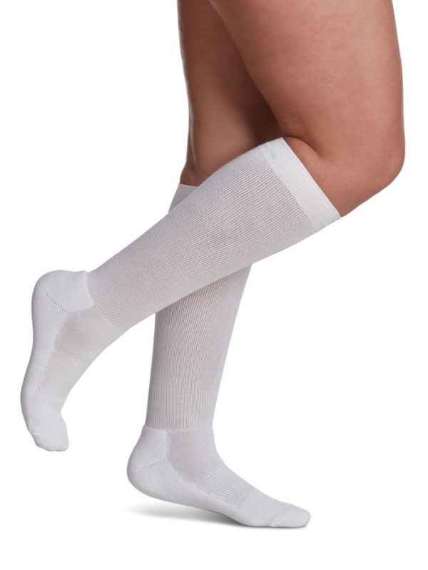 Sigvaris Cushioned Cotton Knee High Sport Socks 15-20mmHg