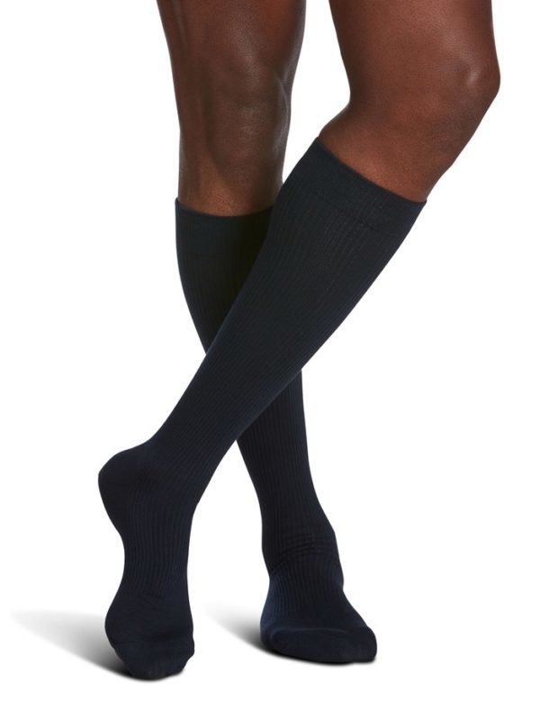 Sigvaris Men's Casual Cotton Knee High 15-20mmHg