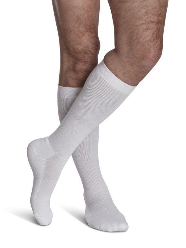 Sigvaris Men's Cushioned Cotton Knee High Socks 15-20mmHg