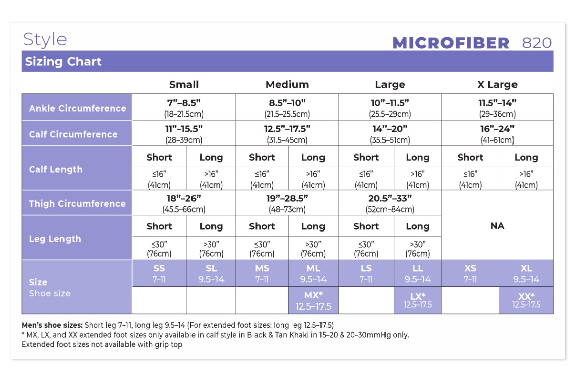 Sigvaris Men's Midtown Microfiber Thigh High 20-30mmHg