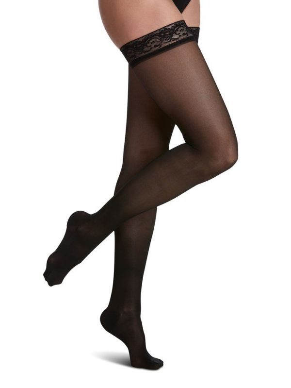 Sigvaris Sheer Fashion Thigh High 15-20mmHg