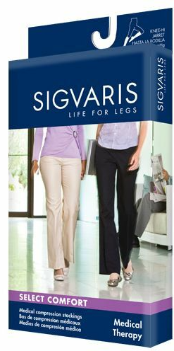 Sigvaris Opaque Thigh w/Waist Attachment Thigh w/Waist Attachment