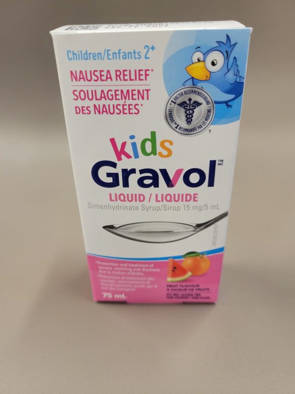 Gravol Kids Liquid 15mg/ml
