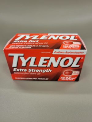 TYLENOL EXTRA-STRENGTH 500MG EZ TABLETS